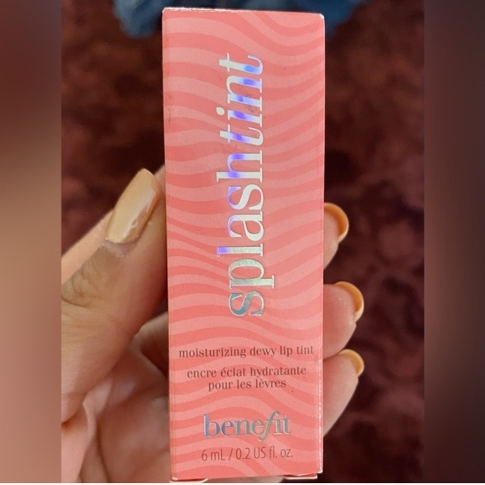 Benefit Splashtint Dewy Lip Tint - Wide Brim NIB